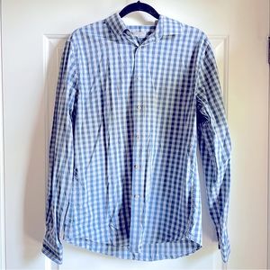 MICHAEL KORS blue dress shirt